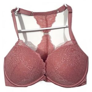 Victoria’s Secret PINK 34DD Lace Date Push Up Bra